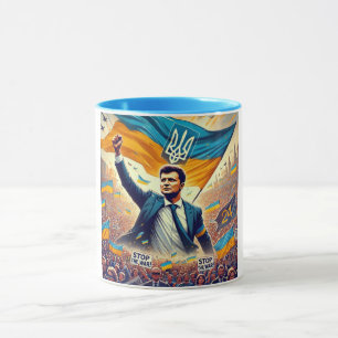 Zelenskyy Ukraine Support Coffee Mug