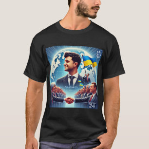 Zelenskyy Uniting The World Leaders T-Shirt