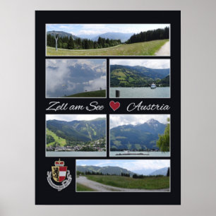 Zell am See, Austria poster