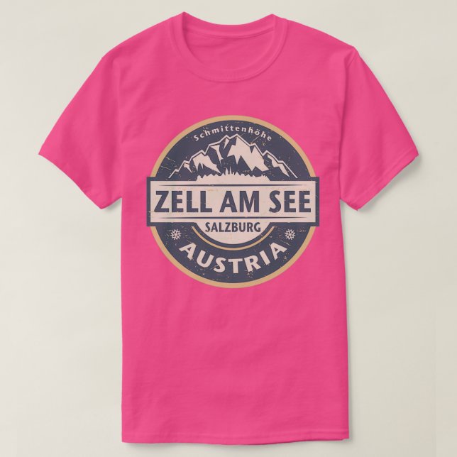 Zell am See Austria T-Shirt (Design Front)