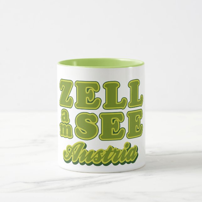 Zell am See mugs - choose style & colour (Center)