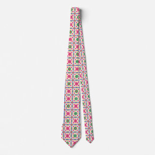 zellige card tie