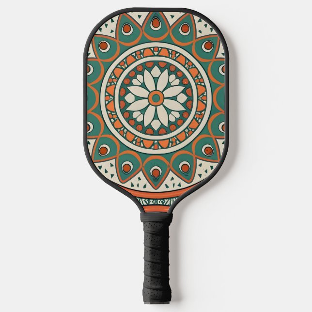 zellige moroccan pickleball paddle (Front)
