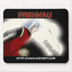 Zemi Dreigiau Mouse Pad