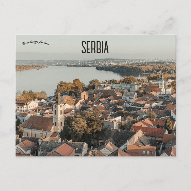 Zemun Belgrade Serbia Postcard (Front)