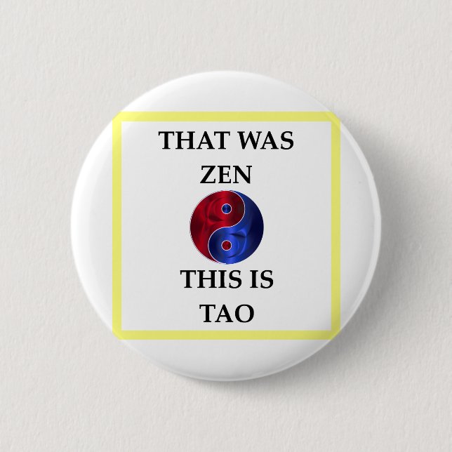 ZEN 6 CM ROUND BADGE (Front)