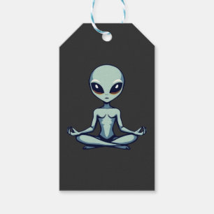 Zen Alien Gift Tags