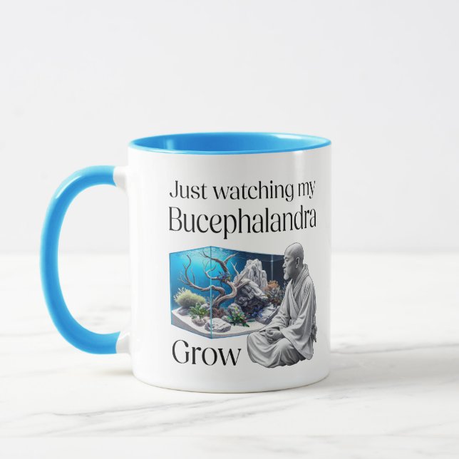 Zen and Bucephalandra – The Art of Aquascaping Mug (Left)