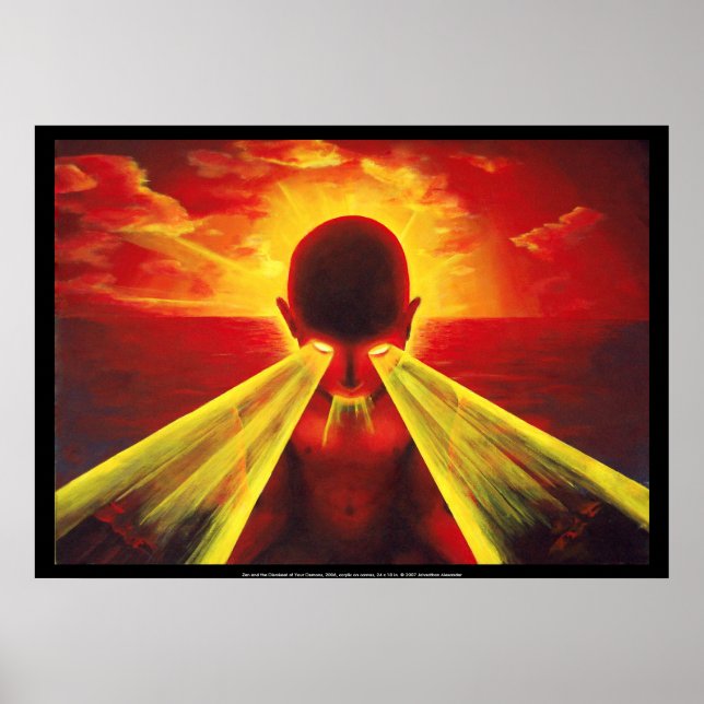 Zen and the Dismissal of Your Demons Poster (Front)