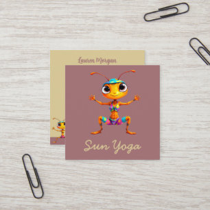 Zen Ants 2 Square Business Card
