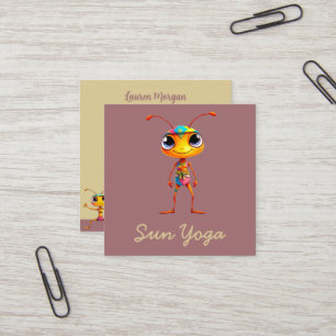 Zen Ants 5 Square Business Card