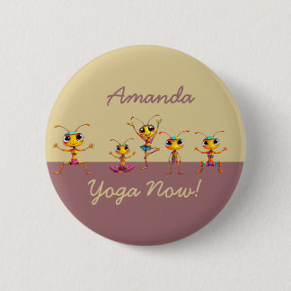 Zen Ants 6 Cm Round Badge