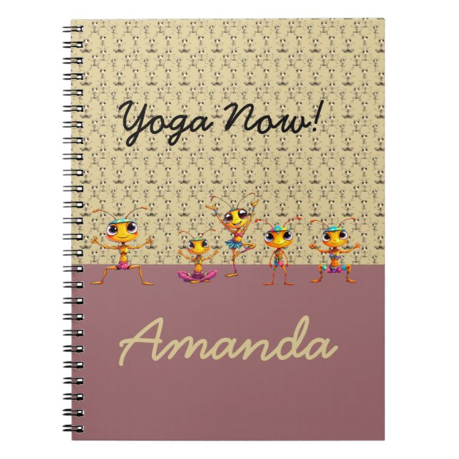 Zen Ants Notebook (Front)