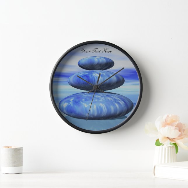 Zen Arctic Stones Balance Wall Clock (Home)