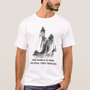 Zen Art & Nature Inspired T-Shirt