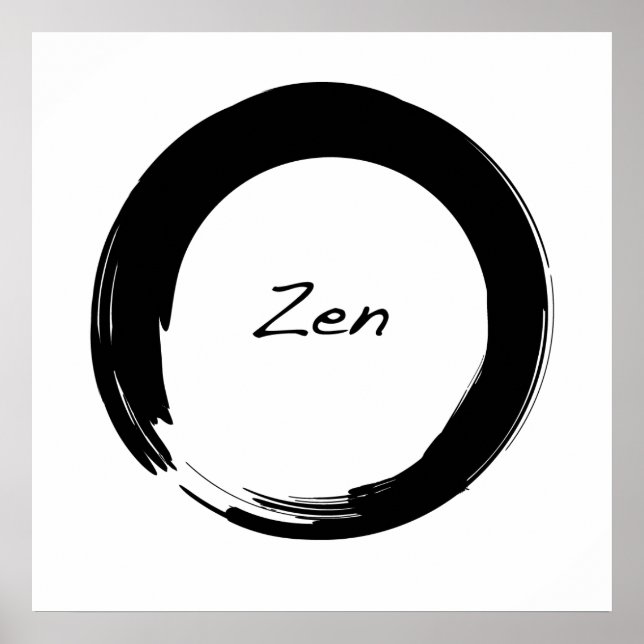 Zen Art Poster (Front)