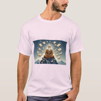 Zen Asanas: Meditation Pose T-Shirt