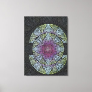 Zen Awakening, reiki, healing, chakra Canvas Print