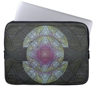 Zen Awakening, reiki, healing, chakra Laptop Sleeve