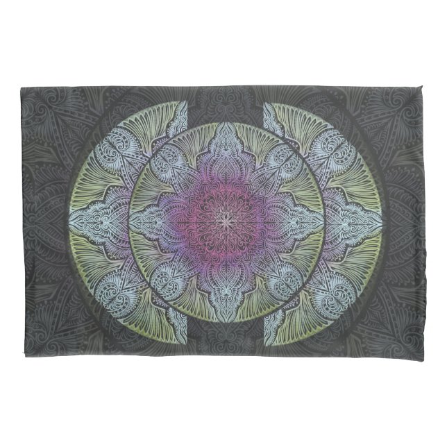 Zen Awakening, reiki, healing, chakra Pillowcase (Front)
