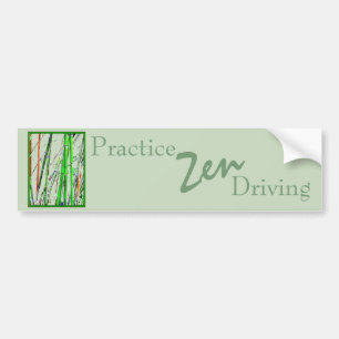 'Zen Bamboo'  Bumper Sticker