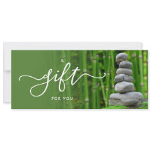 Zen Bamboo Gift Certificate