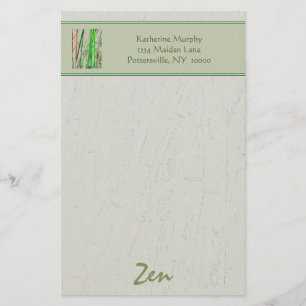 'Zen Bamboo'  Stationery