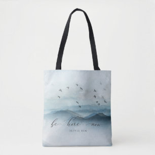 Zen Be Here Now Keepsake  Tote Bag