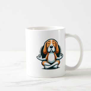 Zen Beagle Lance Canine Calmness Apparel Coffee Mug