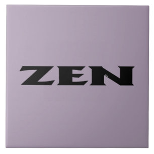 Zen black grey large tile