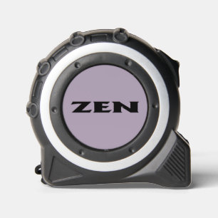 Zen black grey tape measure 1