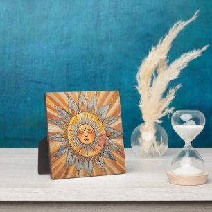 Zen Bohemian Sun Plaque
