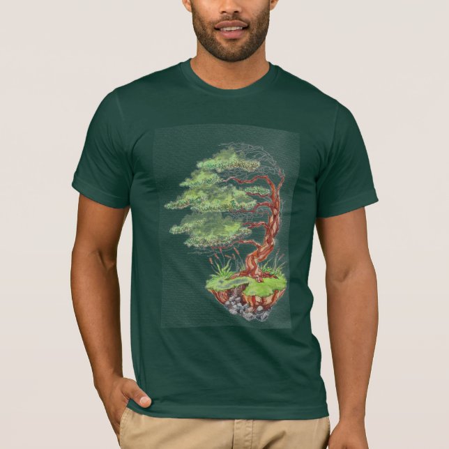 Zen Bonsai T-Shirt (Front)