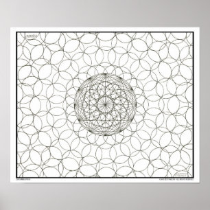 Zen Bubbleverse Colouring Poster