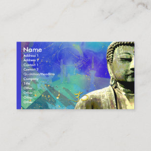 Zen Buddha Business card, urbanised Card