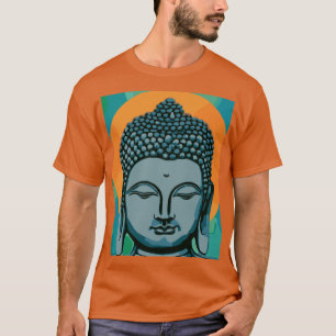 Zen Buddha Head  T-Shirt