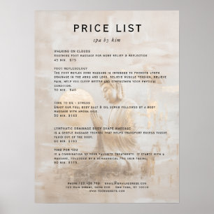 Zen Buddha Healing Spa Salon  Poster
