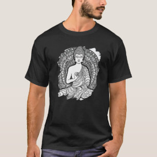 Zen Buddha Mandala Spiritual Asian Style Meditatio T-Shirt