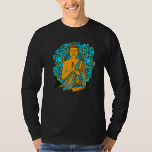 Zen Buddha Mandala Spiritual Asian Style Meditatio T-Shirt