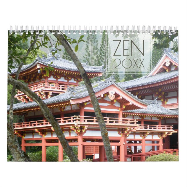 Zen Buddha Spiritual Photography Calendar (Cover)