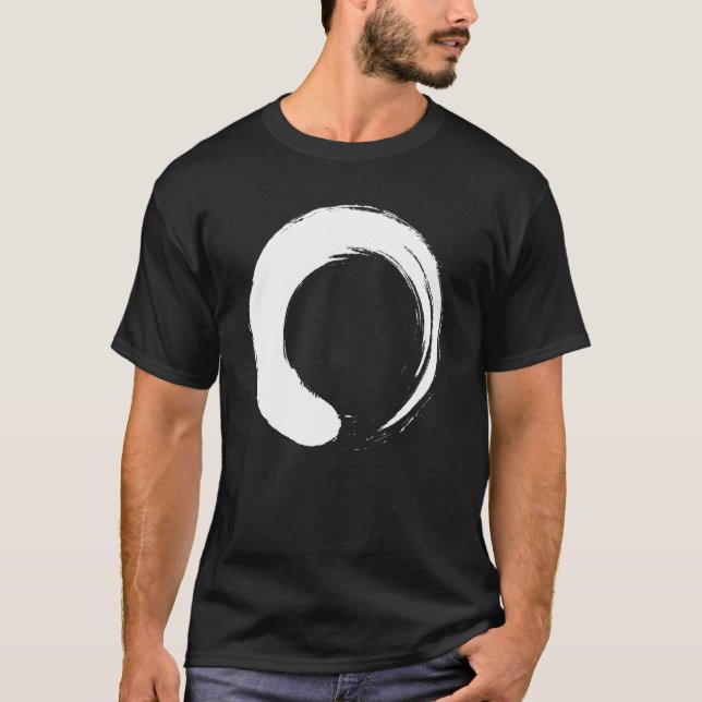 Zen Buddhism Enso Circle Buddhism Symbol Symbol Ja T-Shirt (Front)