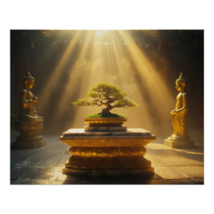 ZEN - BUDDHISM - MEDITATION POSTER