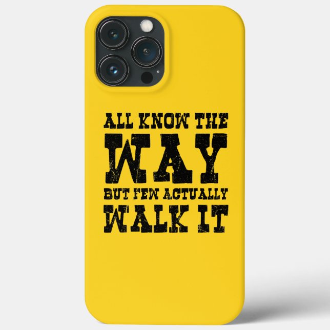 Zen Buddhism Spaghetti Western Style Case-Mate iPhone Case (Back)