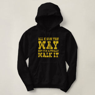 Zen Buddhism Spaghetti Western Style Hoodie