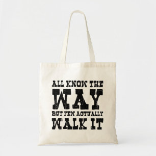 Zen Buddhism Spaghetti Western Style Tote Bag