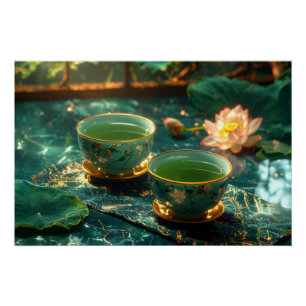ZEN BUDDHISM - TEA CEREMONY POSTER