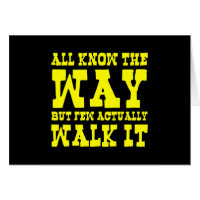 Zen Buddhism Western Style Greeting Card