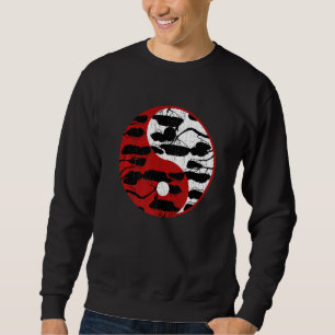 Zen Buddhist Japanese Culture Yin Yang Gardener Bo Sweatshirt