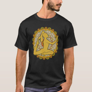 Zen Buddhist Yogi Spiritual Mediation Colourful Ma T-Shirt