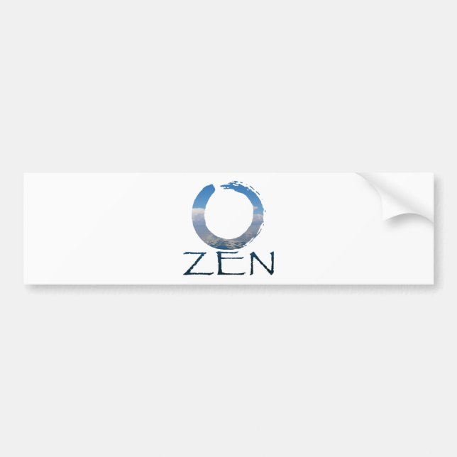 ZEN BUMPER STICKER (Front)